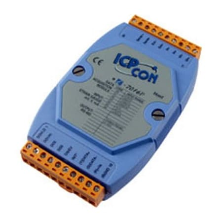 Icp Das 2 Channels, Strain Gauge input module  6 wires I-7016P